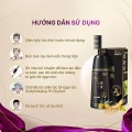 Dầu gội phủ bạc có kèm lược tiện lợi, an toàn cho tóc, Màu nâu đen