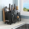 Kệ cài dao thớt đũa đa năng thép không gỉ sơn tĩnh điện cao cấp