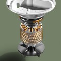 Máy giặt mini gấp gọn 6L giặt đồ cho bé tiện dụng