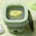 Máy giặt mini gấp gọn 6L giặt đồ cho bé tiện dụng
