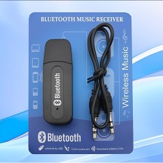 USB nhận tín hiệu bluetooth jack 3.5mm giúp chuyển đổi âm thanh tiện lợi 