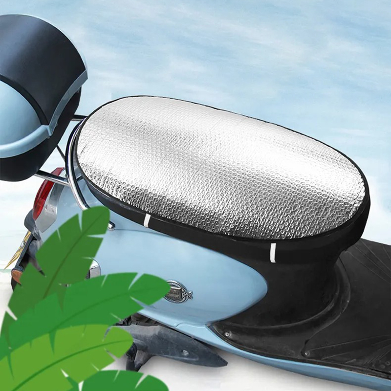 Tấm che nắng yên xe máy 36x60cm cách nhiệt chống nắng nóng