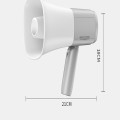 Loa phóng thanh cầm tay tích hợp cổng USB cho âm thanh chân thật siêu rõ, Màu đỏ