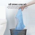 Set 50 miếng lót bồn cầu dùng một lần nhỏ gọn sạch sẽ