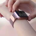 Dây đeo đồng hồ thông minh kiểu dáng milanese thời trang , tiện ích, Màu hồng tím - Dây đeo đồng hồ 20mm