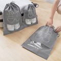 Túi đựng giày dép có dây rút chống bụi bẩn , Túi kích thước 36x27 (cm) - 10 túi
