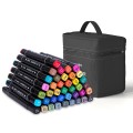 Bút dạ marker 2 đầu chuyên nghiệp màu sắc tươi sáng, 30 màu	