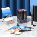 Bút dạ marker 2 đầu chuyên nghiệp màu sắc tươi sáng, 30 màu	