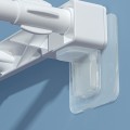 Miếng dán giá đỡ kệ gỗ treo tường, khung tranh, kệ tủ góc tường, móc dán ke góc chữ L kê ván, sàn chịu lực, Dán kệ đơn 6x6cm