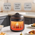 Nồi cơm điện mini 1.2L chống dính cao cấp