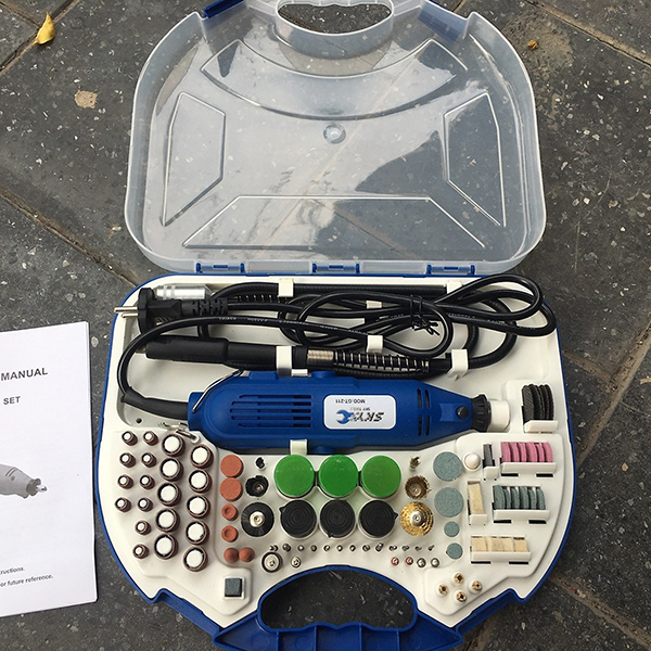 Máy khoan mài khắc mini đa năng 100 chi tiết