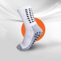 Tất đá bóng chơi thể thao chống trơn trượt chất lượng cao, Màu trắng