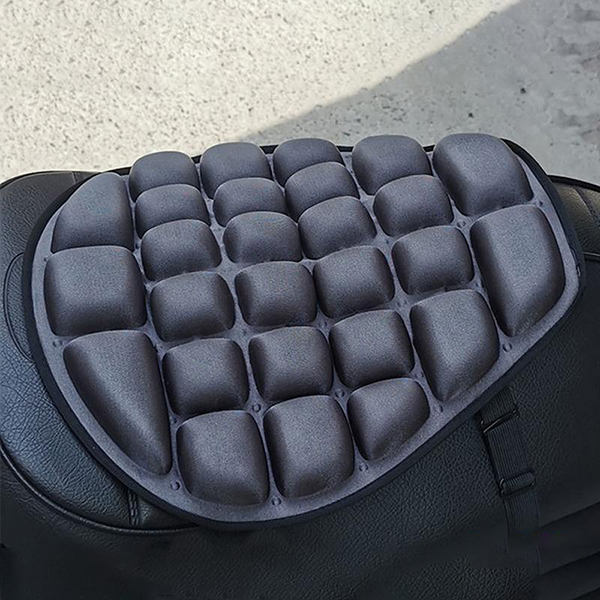 Đệm lót yên xe máy siêu êm ái cho shiper grap và phượt thủ