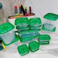 Bộ hộp nhựa đựng thức ăn 17 món tiện dụng