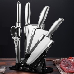 Bộ dao làm bếp 6 món siêu sắc cho gia đình