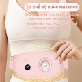Đai massage chườm bụng kinh nguyệt 3 chế độ
