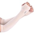 Găng tay chống nắng dày dặn chống tia UV, Màu hồng