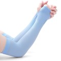 Găng tay chống nắng dày dặn chống tia UV, Màu hồng