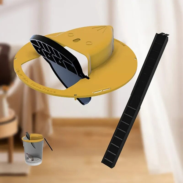 Bẫy chuột thông minh nắp bập bênh tự động kèm mồi (không gồm thùng)