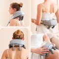 Máy massage cổ vai gáy 6D kết hợp chườm nóng hồng ngoại đa năng