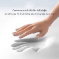 Gối massage cổ vai gáy cao su non kết hợp mát xa và sưởi ấm, Màu xám