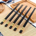 Sét 3 hộp đũa kháng khuẩn mạ vàng phong cách sang trọng