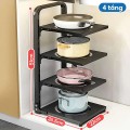 Giá để xoong nồi 4 tầng Kalpen có thể điều chỉnh độ cao