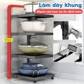 Giá để xoong nồi 4 tầng Kalpen có thể điều chỉnh độ cao