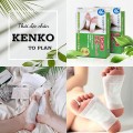 Miếng dán thải độc chân Kenko Nhật Bản - Hộp 30 miếng