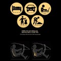 Gối tựa lưng xe hơi có chế độ massage giảm đau mỏi