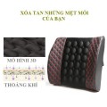 Gối tựa lưng xe hơi có chế độ massage giảm đau mỏi