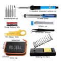 Mỏ hàn chì có điều chỉnh nhiệt độ 60w kèm bộ dụng cụ sửa chữa điện tử (15 món)