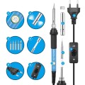 Mỏ hàn chì có điều chỉnh nhiệt độ 60w kèm bộ dụng cụ sửa chữa điện tử (15 món)