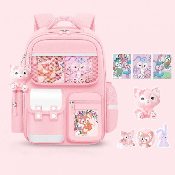 Balo học sinh chống gù giảm gánh nặng chống nước cao cấp