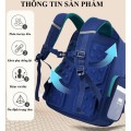 Balo học sinh chống gù giảm gánh nặng chống nước cao cấp, Màu hồng - Nhỏ: 38 * 26 * 18cm (cho 1-2 lớp)