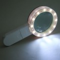 Kính lúp cầm tay zoom 30X có đèn led tiện dụng