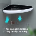 Kệ góc nhà tắm Ecoco chất liệu nhựa chống thấm nước cao cấp