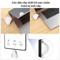 Đầu đọc thẻ nhớ TF, SD đa năng tích hợp 3 cổng Type C, Lightning, USB