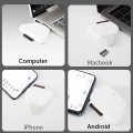 Đầu đọc thẻ nhớ TF, SD đa năng tích hợp 3 cổng Type C, Lightning, USB