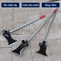 Xẻng làm vườn đa năng có tay cầm dài thay đổi linh hoạt cuốc, xẻng, rìu