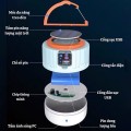 Đèn led tích điện năng lượng mặt trời cao cấp có điều khiển từ xa tiện lợi