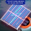 Đèn led tích điện năng lượng mặt trời cao cấp có điều khiển từ xa tiện lợi