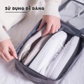 Túi đựng giày dép 3 ngăn có quai treo chắc chắn, chống nước cực tốt