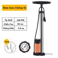 Bơm xe đạp, xe máy có đồng hồ đo áp suất thiết kế đẹp, dễ sử dụng