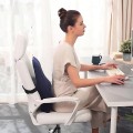 Gối tựa lưng Ema chống đau mỏi thắt lưng thư giãn cho dân văn phòng, Màu đen