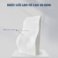 Gối tựa lưng Ema chống đau mỏi thắt lưng thư giãn cho dân văn phòng, Màu đen