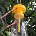 Dụng cụ bẫy ruồi vàng đục bông trái thế hệ mới linh hoạt tiết kiệm, Combo Nắp + 1 lọ tinh dầu