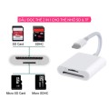 Đầu đọc thẻ nhớ SD,TF (Micro SD) dùng cho điện thoại Iphone, Ipad tiện lợi