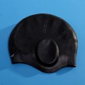 Mũ bơi bảo vệ tóc chất liệu silicone đàn hồi, thiết kế thời trang, Mũ thường