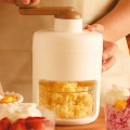 Máy bào đá mini bằng tay làm đá bào, xay đá tuyết cho gia đình